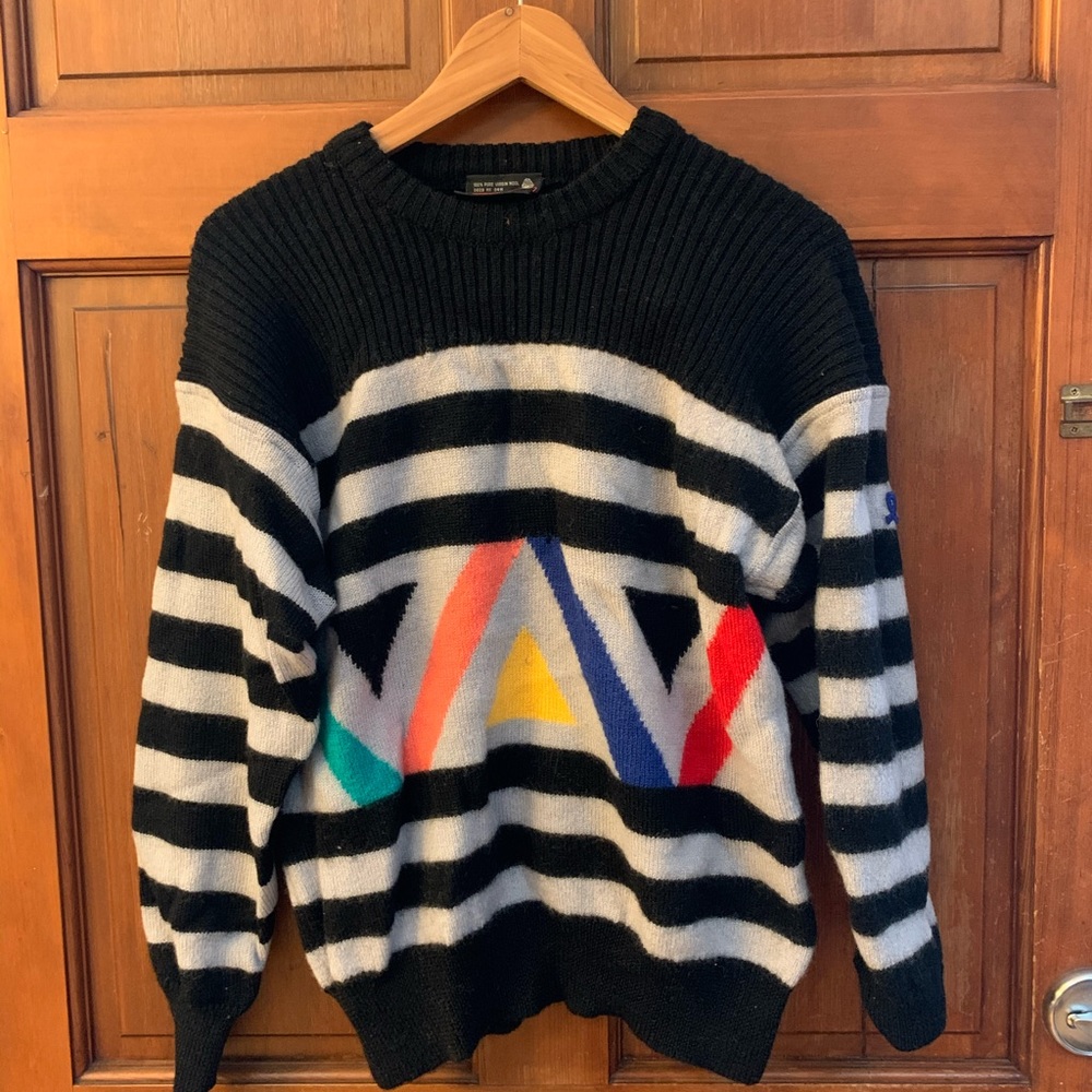 Vintage wool ski sweater